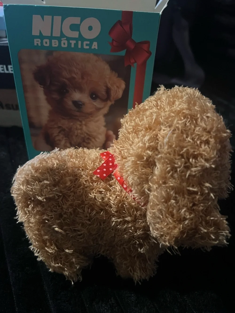 Nico Robotica Interactive Toy Dog Plush Walking Barking Puppy NEW in Box